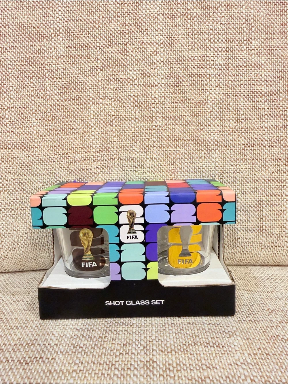 FIFA Shot Glass Set - Colorful Box